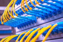 fiber optics cable with Optical Network server